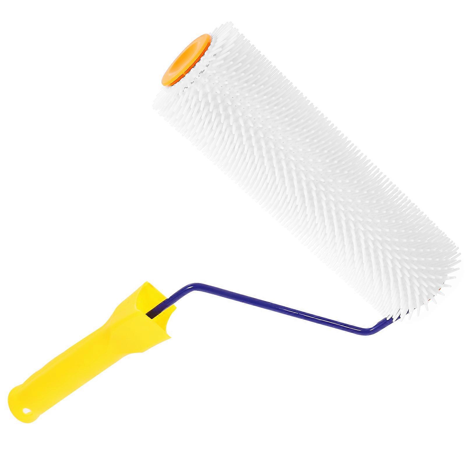 Plastering Roller Spiked Screeding Floor Roller Leveling Surface 9 Inch (23Cm) Long, Tooth Height 14Mm 1Pack