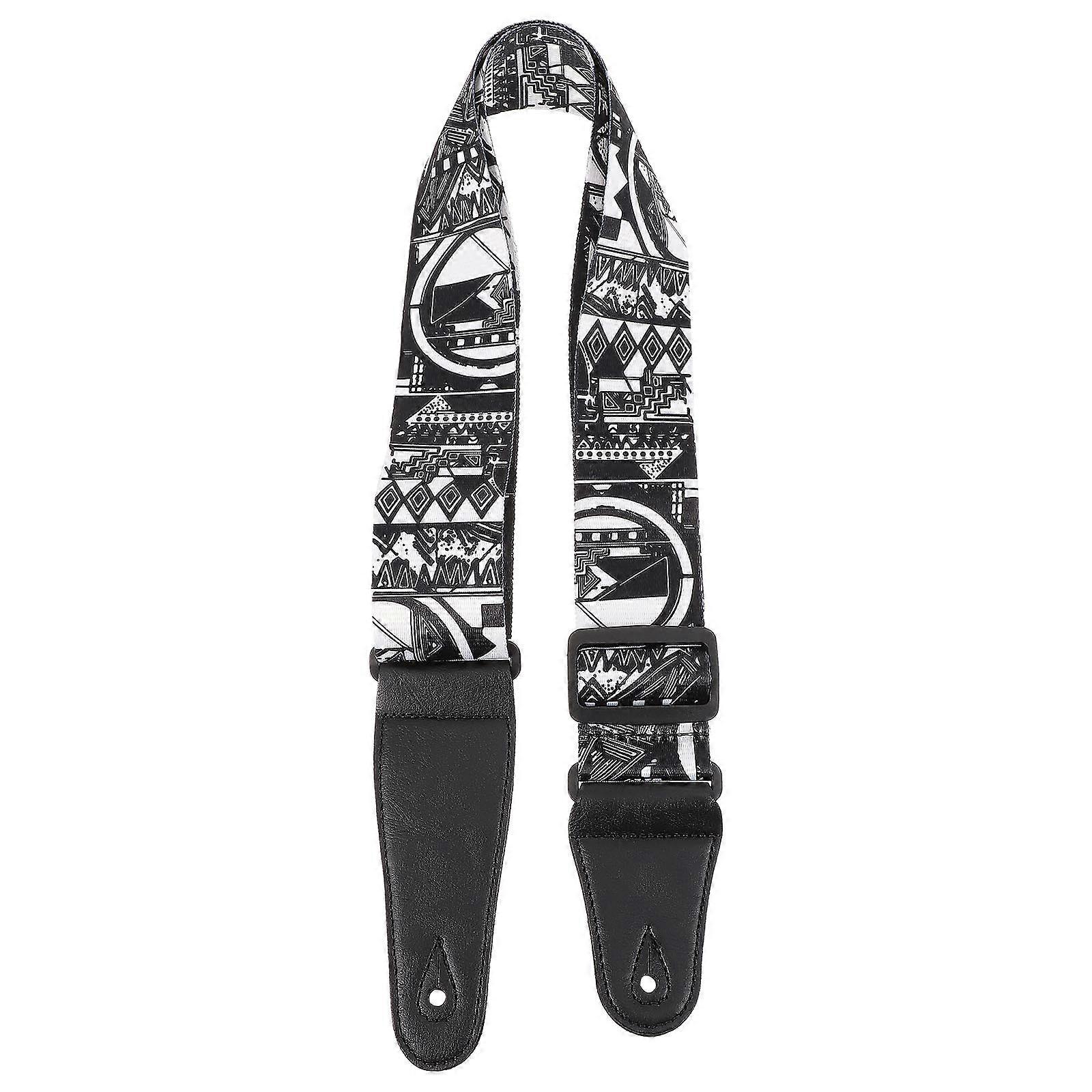 Guitar Shoulder Strap Adjustable Length For Playing Guitar Polyester 1Pack