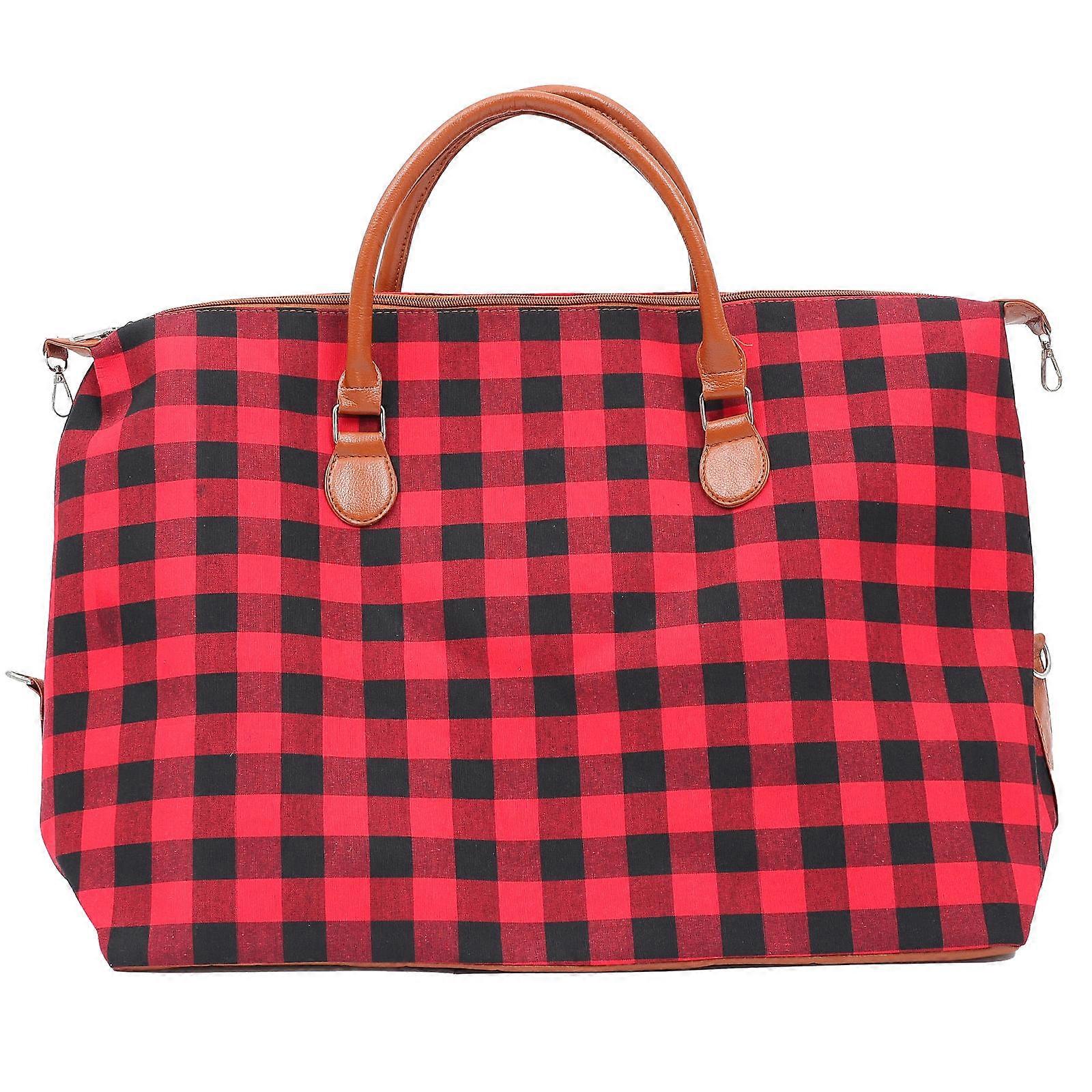 Large Capacity Travel Bag Canvas for Storage Use 2Pcs Assorted Color