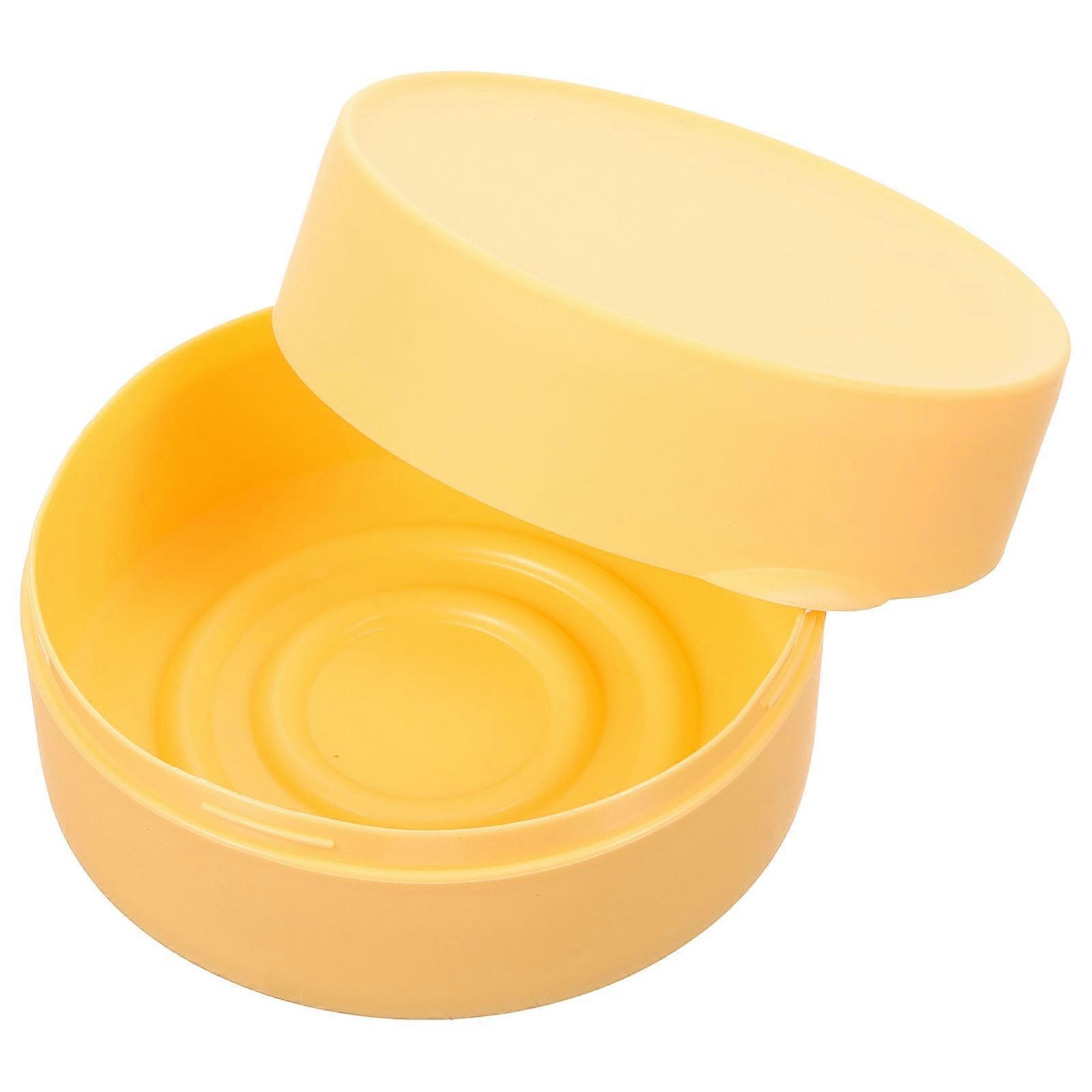 Soap Storage Holder Travel Soap Box Rectangular Simple Structure Portable for Daily Use PP Material 1Pack