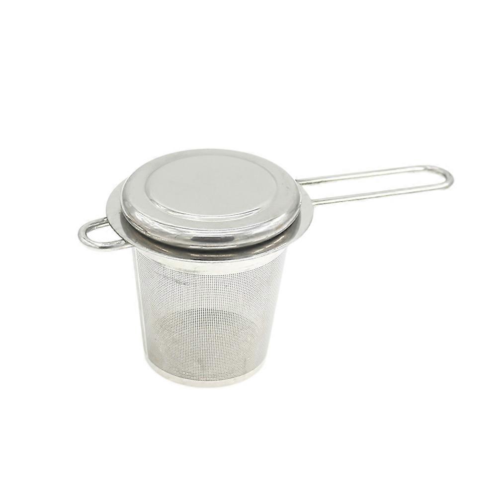 Tea Infuser Stainless Steel Tea Filter for Loose Leaf Brewing 2Pcs Silver