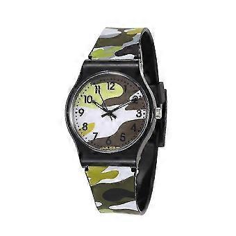 2025 Modieus kinderhorloge Cool horloge Kinderhorloge met camouflageprint Verstelbaar kinderhorloge Verstelbaar kinderhorloge - q38