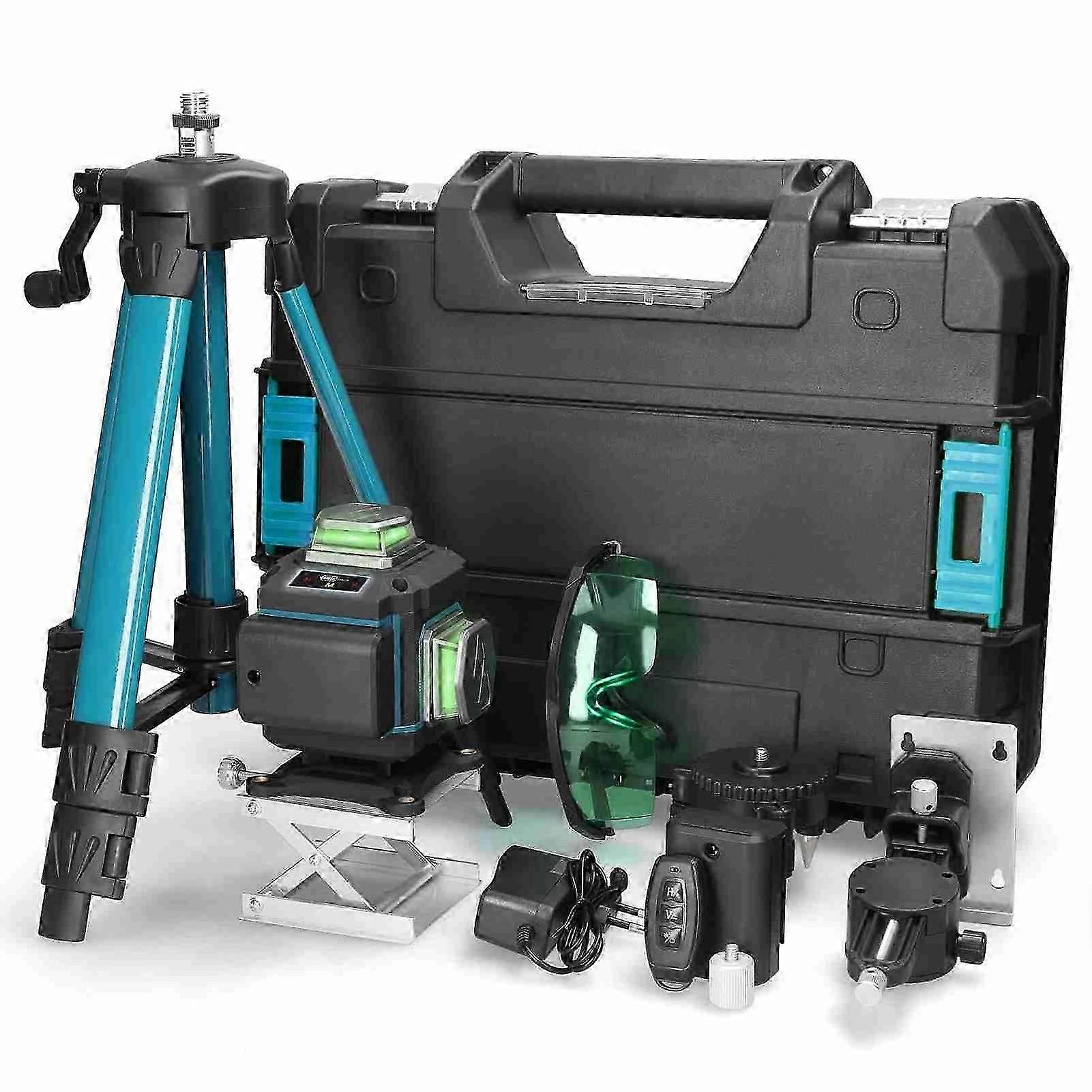 Multifunctional 16 Lines Level 3 Self Leveling Machine Rechargeable Battery Leveling Tool