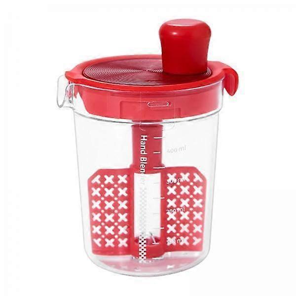 Salad Dressing Mixer with Scale Leakproof Lid Egg Separator for Home Kitchen and Restaurant Use