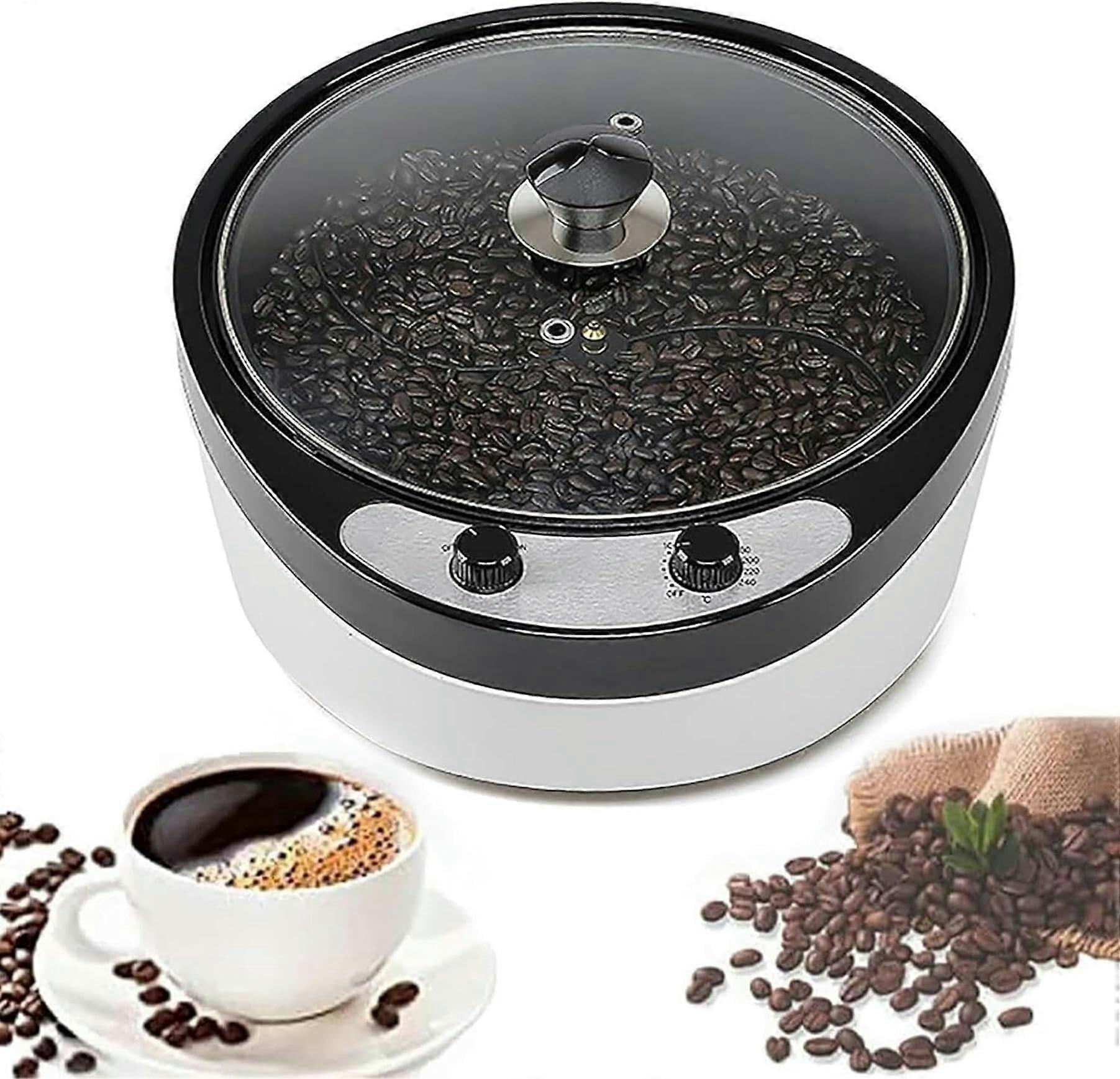 Coffee Bean Roaster 800g Capacity with Adjustable Temperature Control for Home Nuts and Beans