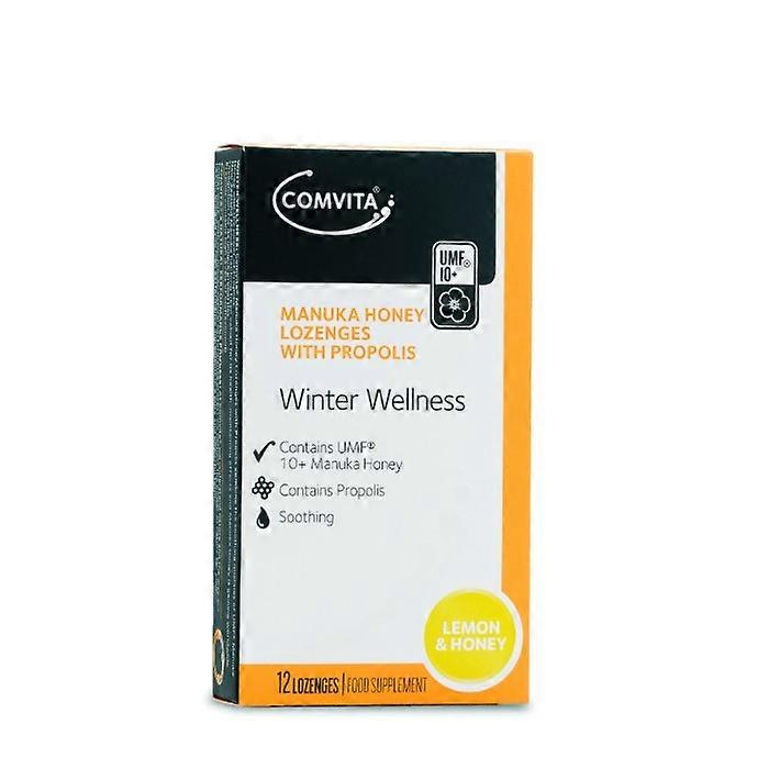 Comvita, Própolis Lemon & Honey, 12 lozenges