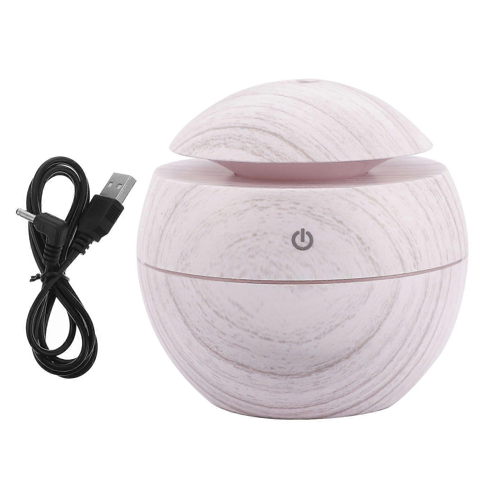 Essential Oil Diffuser Aroma Humidifier Aromatherapy LED Night Light (White)