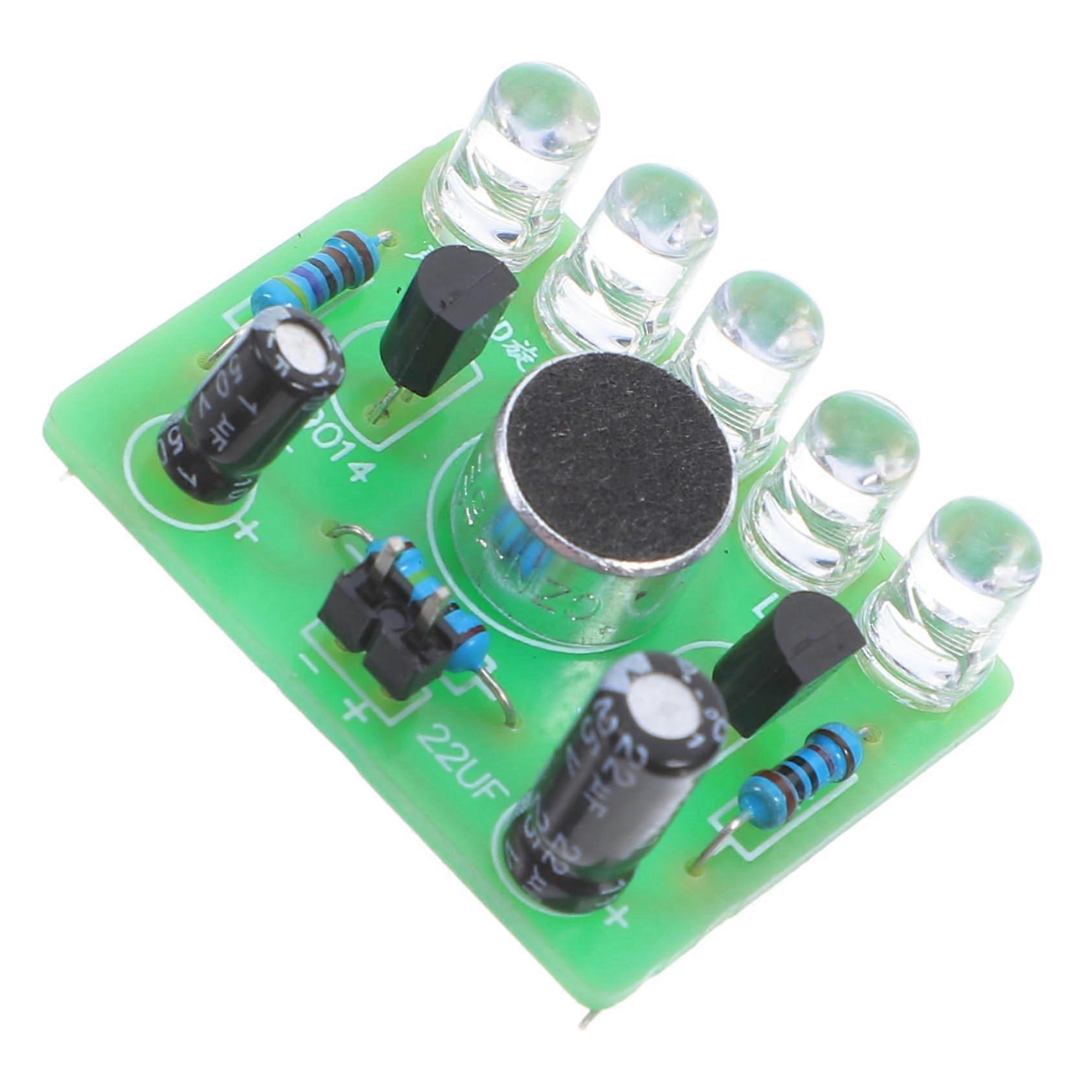 Soldering Kit for Beginners with LED Flowing Lights, DIY Electronics PCB Practice for Education