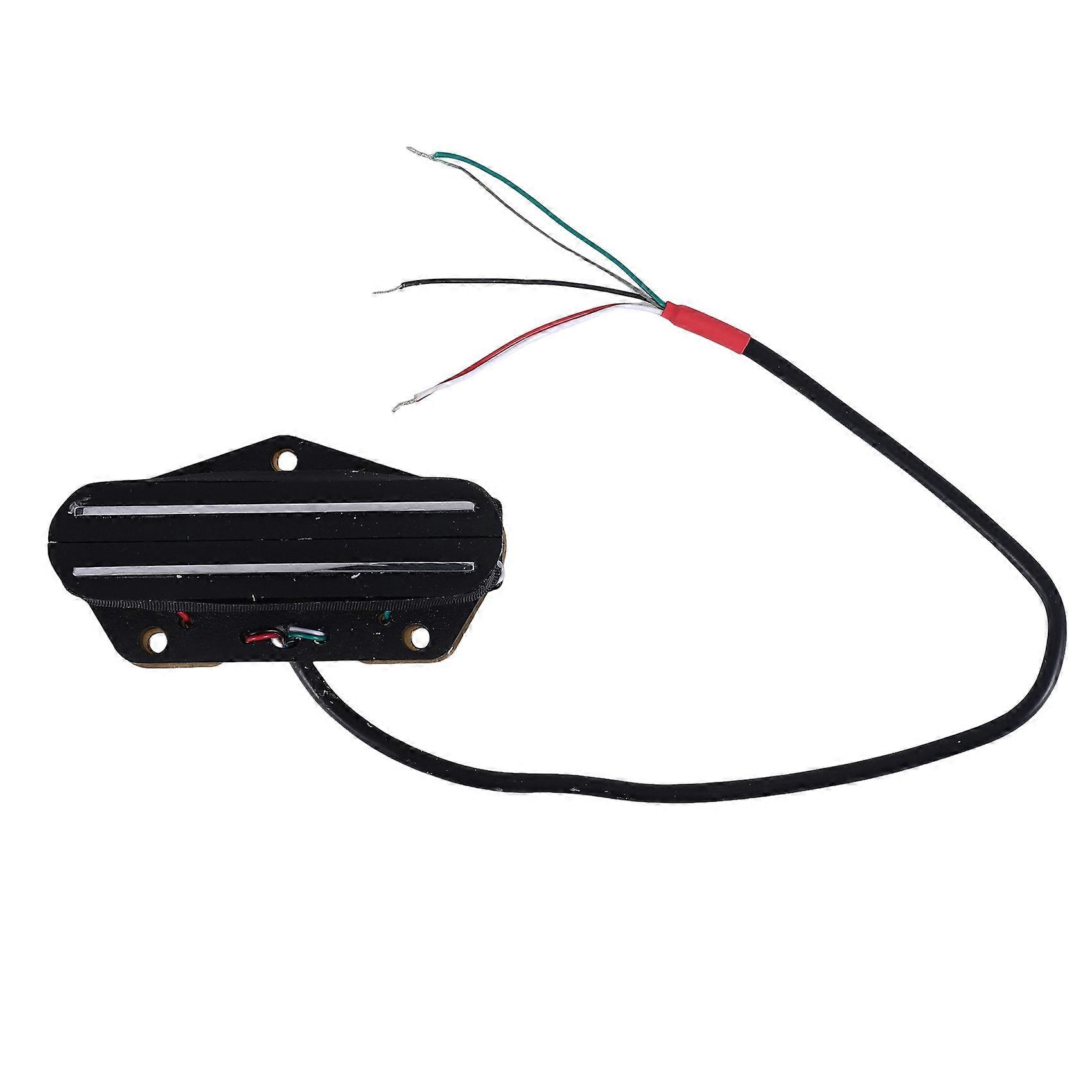 Gitarr Pickup 4 Wire för elgitarr Dual Hot Rail Single Coil Humbucker Gitarrdelar