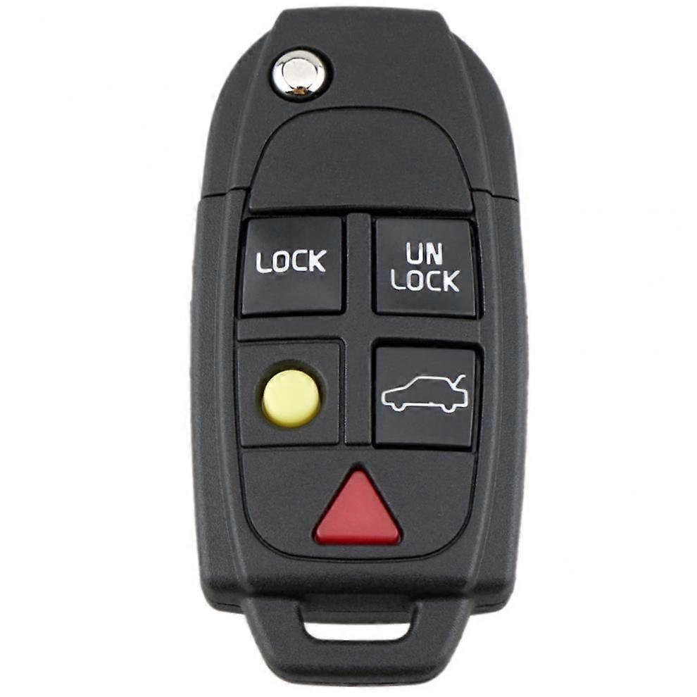 For Volvo Folding Car Remote Key Shell (5 Buttons)