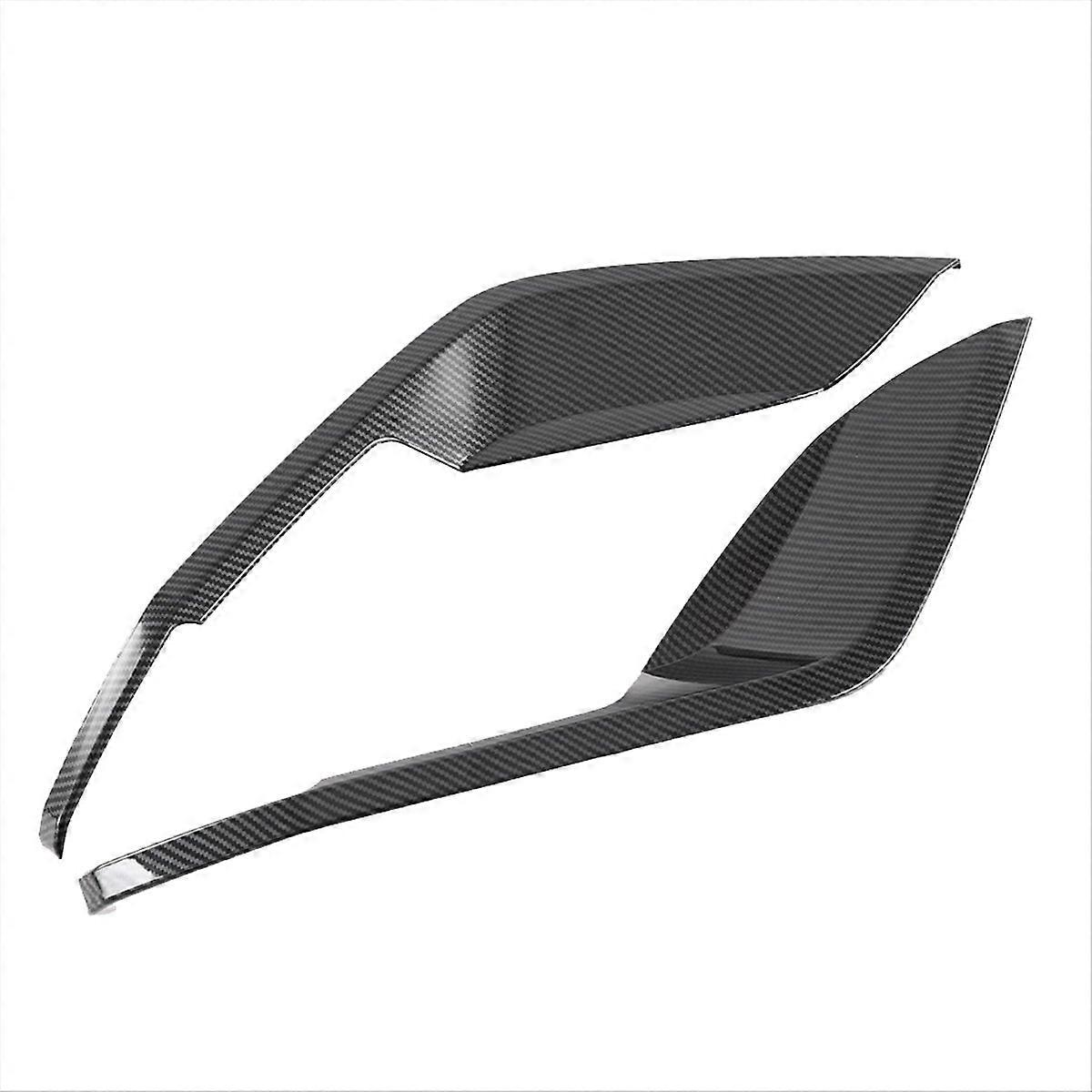 Rear Bumper Side Splitter Spoiler Decor Cover Trim For 