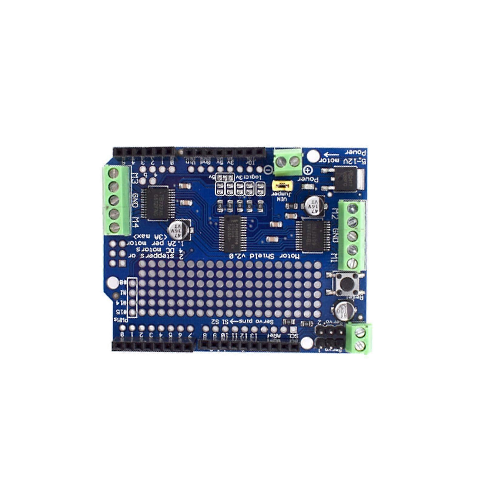 Motor Driver Shield TB6612FNG for Arduino Stepper Servo Controller 1.2A  Torque Robotics