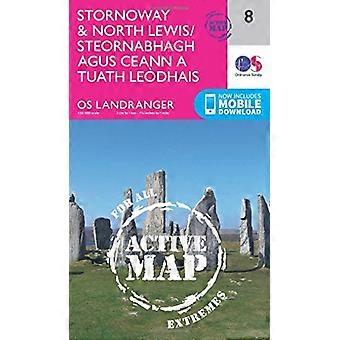 Stornoway & Nord Lewis (OS Landranger carte)