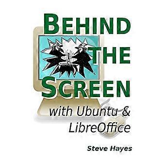Bak skjermen med Ubuntu og Libreoffice