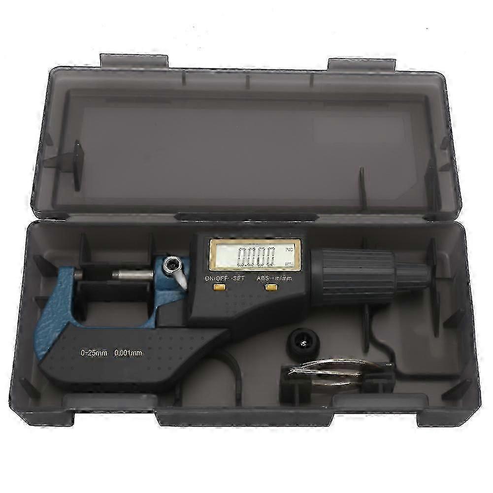 Outer Diameter 0~25mm 0001mm Electronic Digital Micrometer
