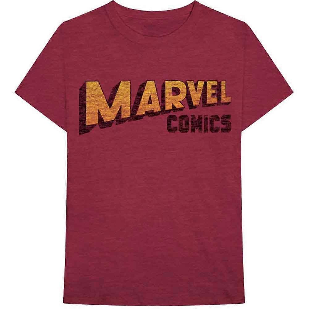 Marvel Comics Vervormd Logo T Shirt