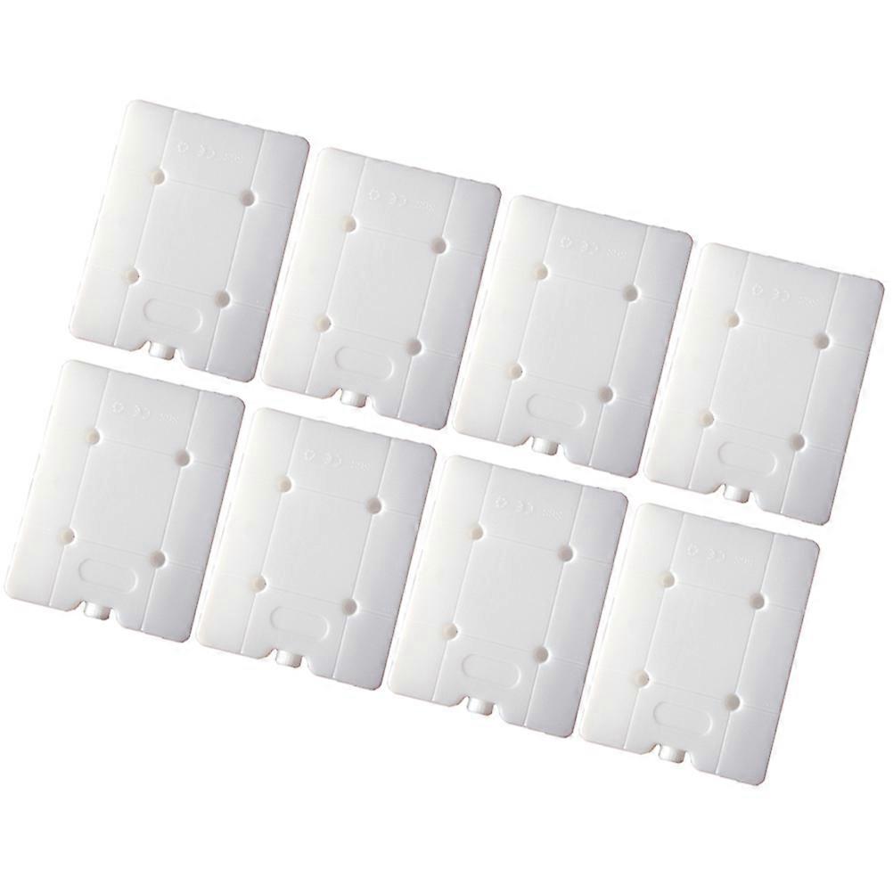 Ice Pack Multifunctional Ice Case for Daily Use 8Pcs Portable White Set