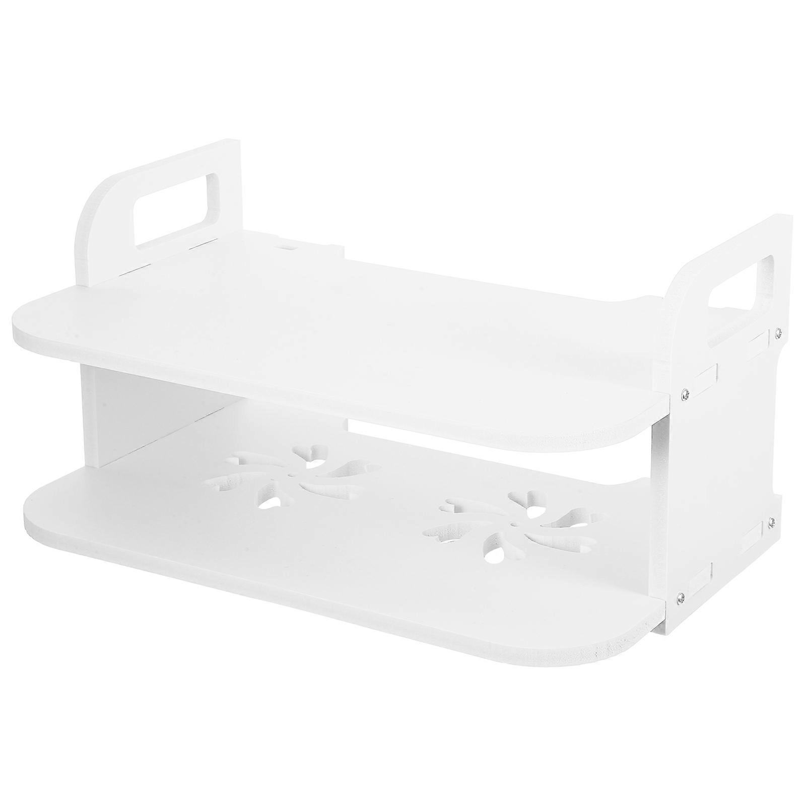 Wall Mount Projector Holder for Router Organization 1Set Plastic Shelf
