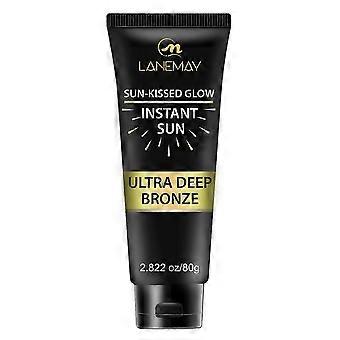 Natural Glow Instant Sun Tanning Moisturizer + Bronzer, lekka samoopalająca opalenizna dla naturalnego koloru, jasny brąz