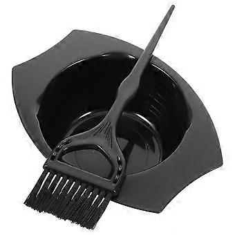 1 Set Hair Dye Brush and Bowl Salon Hair Color Mixing Dyeing Tools Dyeing Brush
