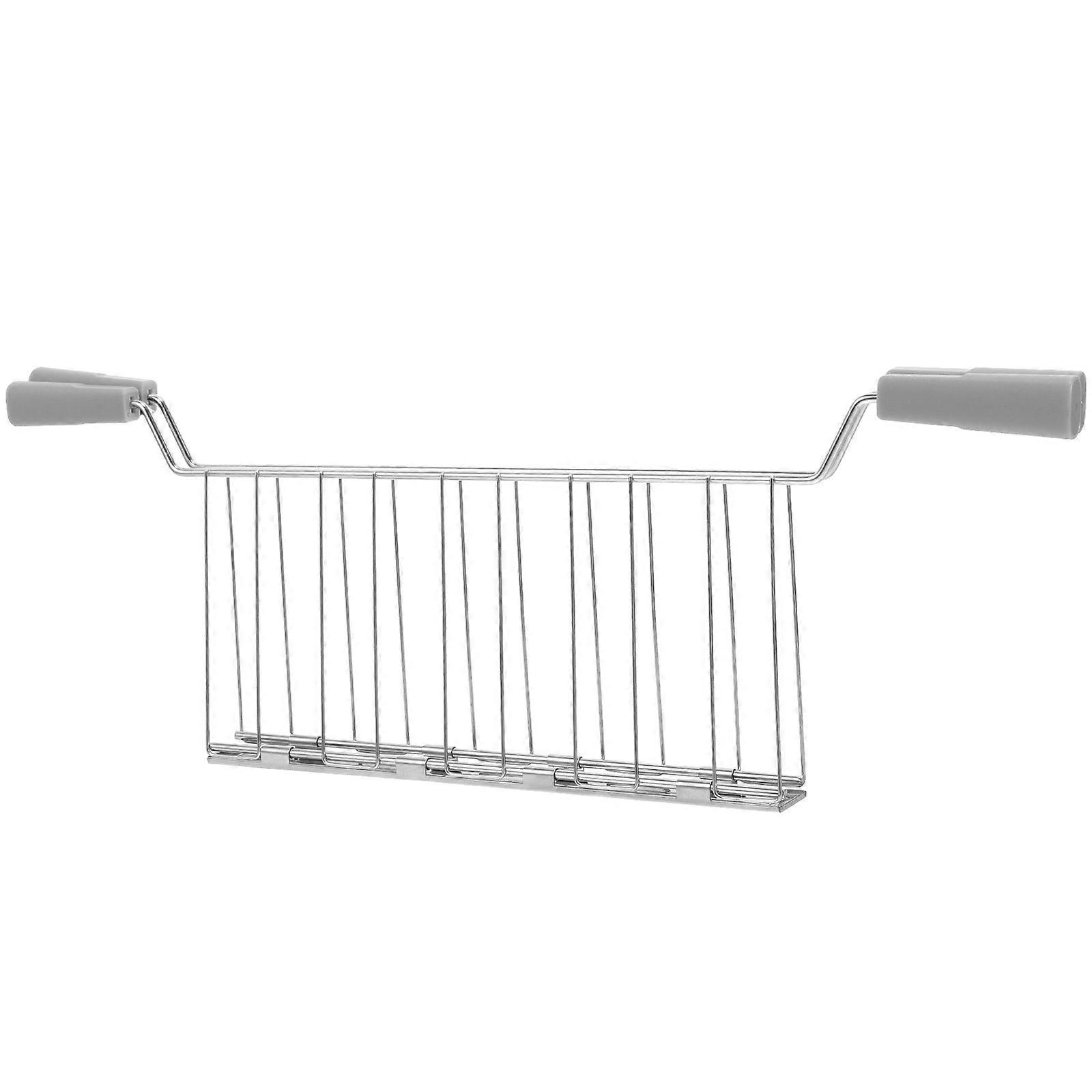 Toaster Warming Rack Stainless Steel Bread Rack Bread Maker Griddle Warming Rack Breakfast Maker Part