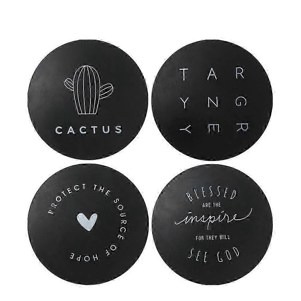 Door Wall Protector Absorption with 8Pcs Black Pads