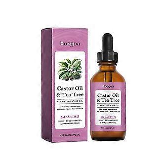 Nourishing Scalp Care Essential Oil - Deep Moisturizing Hair Oil for Frizz Control, Oil Regulation & Cleanse - 60ml for Healthy, Shiny, Manageable Hai