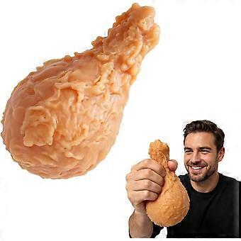 Fried Chicken Squishy, Simulated Chicken Leg Squeeze, Soft Squeeze Stress Relief