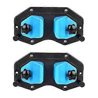 Ski Snowboard Wandregal Multifunktionaler Snowboard Wandhänger Ski Snowboard Display für Indoor Home Snowboard, 2Pcs
