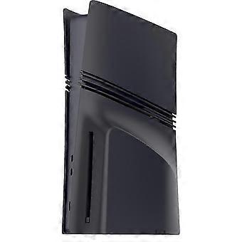 compatible with PS5 Pro Disc Version Black Faceplate Case Cover Premium Plastic Gaming Accessories
