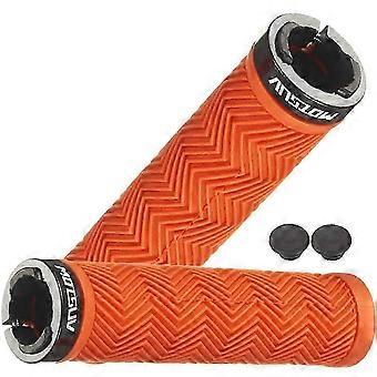 MOTSUV Bicycle Handlebar Grips Rubber Soft Mountain Bike Grips Dustproof Handlebar Protect Cover Bic KD