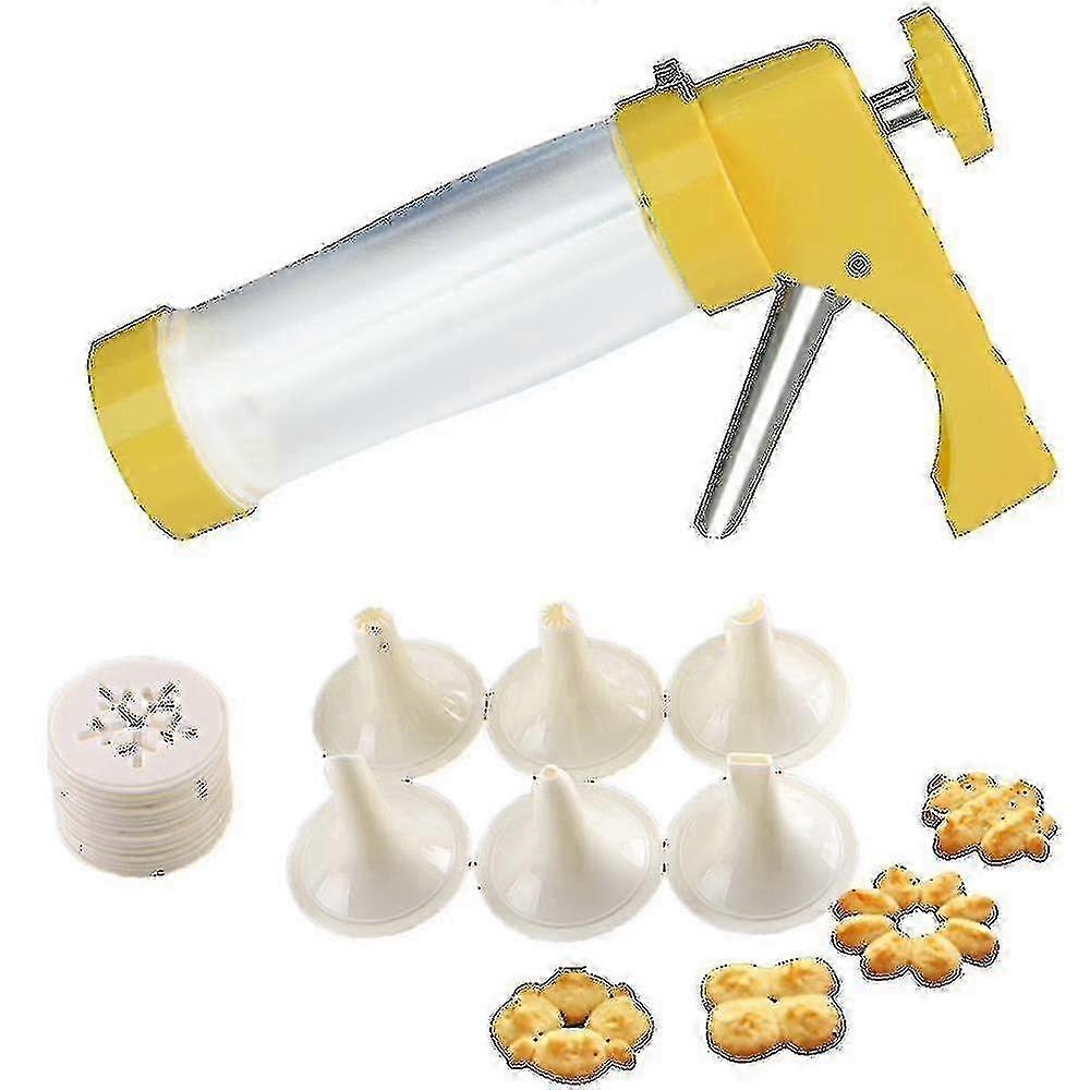 Kit de presse à biscuits THWS - Machine à extruder les biscuits et à décorer les gâteaux