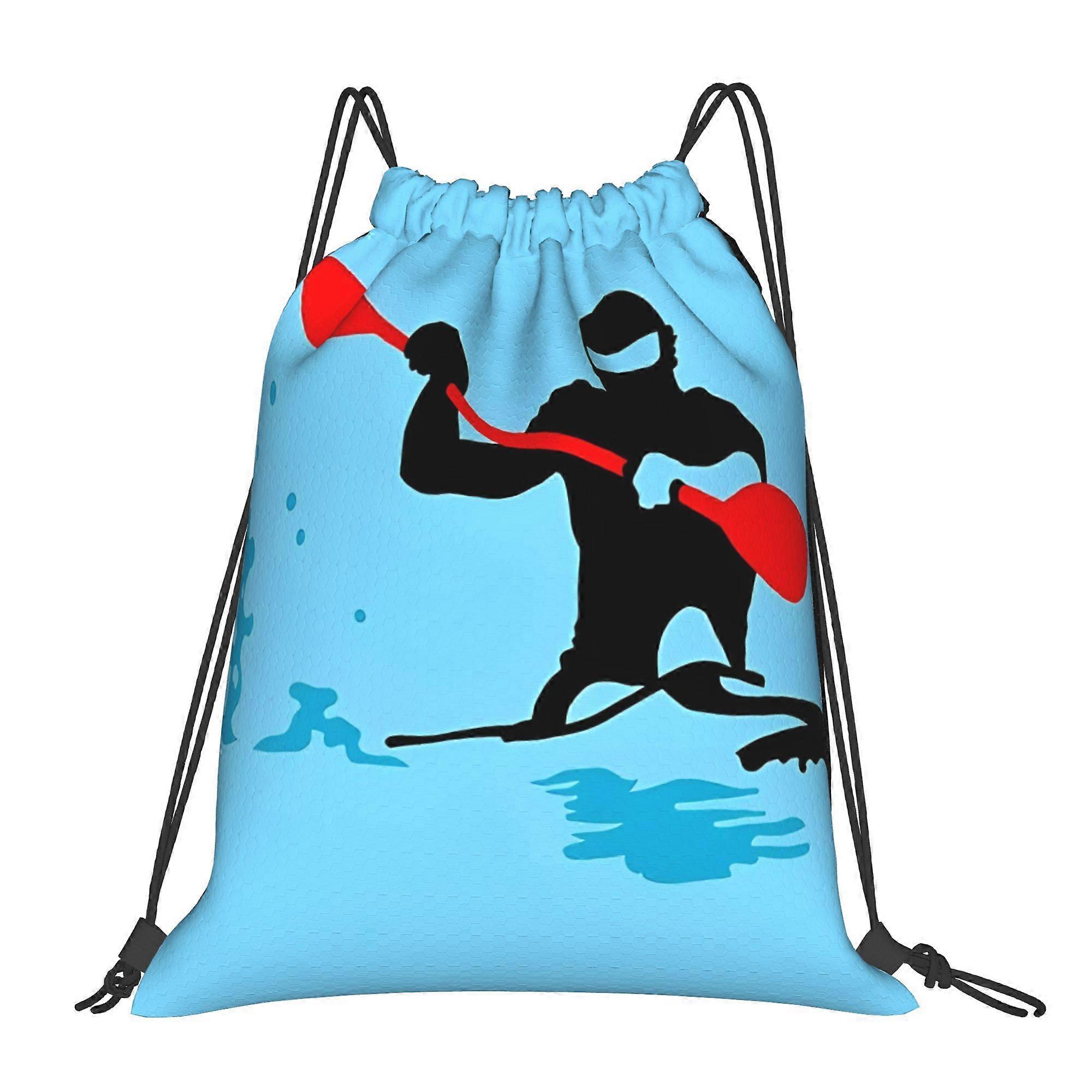 Kayak Drawstring Bags-Cqazw