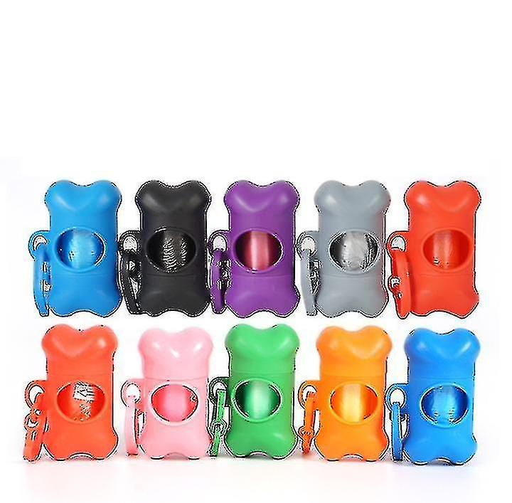 Portable Garbage Bag Storage Box Garbage Bag Dispenserpurple