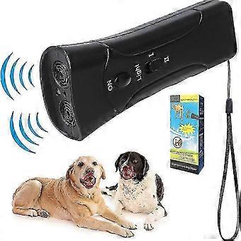 3-In-1 Handheld Ultrasonic Anti Barking Device Pet Behaviour Training Tool