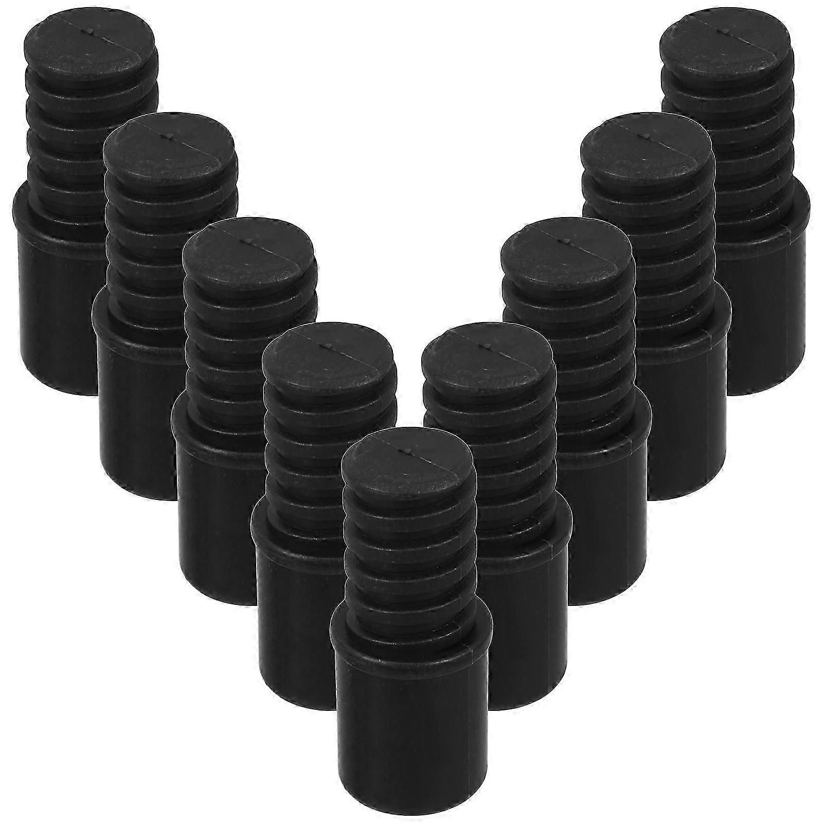 Mop Pole Handle Replacement Threaded Tips 10Pcs Versatile Household Cleaning Parts