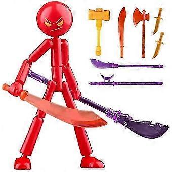 Action Figure, Bambola snodabile stampata in 3D, Figura stilizzata snodabile con più articolazioni, Action Figure assemblata - wsx