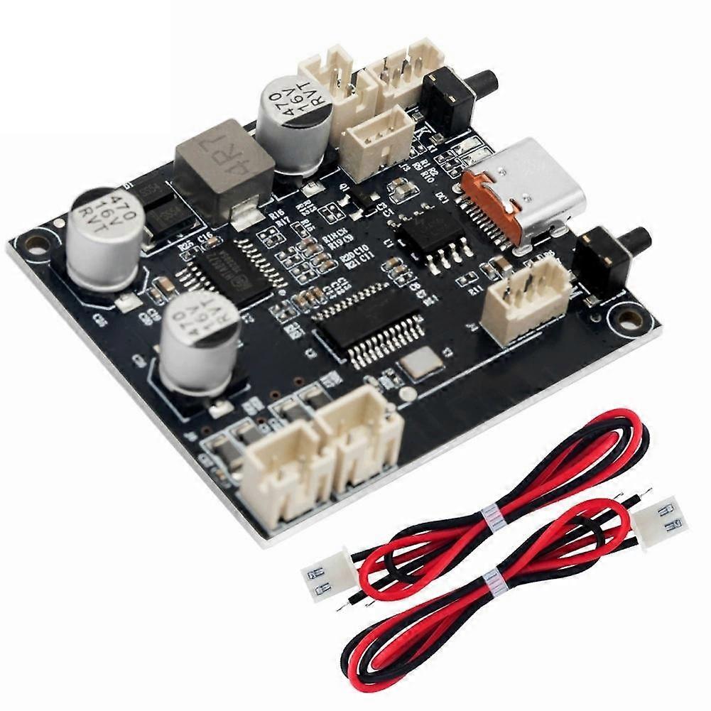 Bluetooth 6.0 Stereo Amplifier Module 2x5W 3.7V Battery Powered TYPE C Mini Speaker Modification Board
