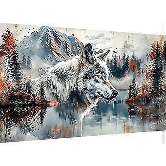 Quebra-cabeça grande de lobo para adultos - Quebra-cabeça grande HAA256
