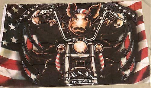 New Biker Motorcycle Flag Zy0274