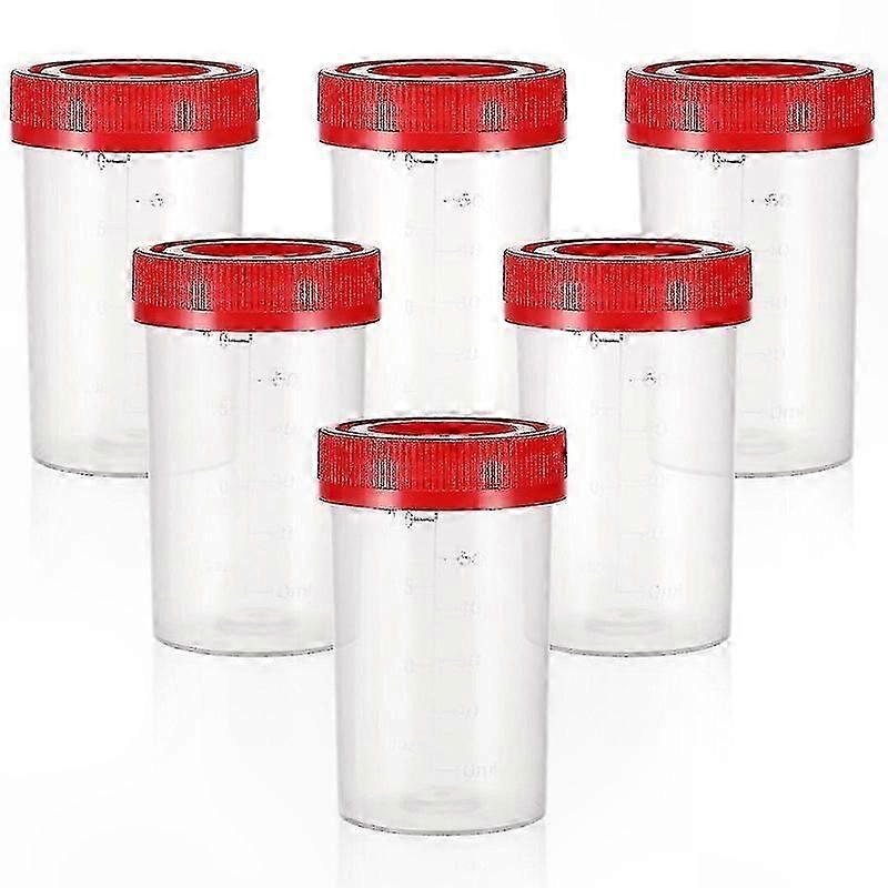 10-Pack Sample Containers with Lids for Urine and Specimen Collection