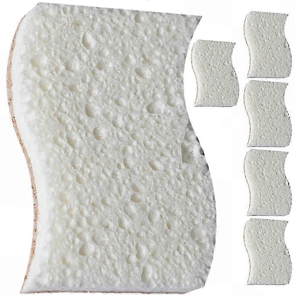 Daily Wok & Kitchen Cleaning Sponges, 6-Pack Multi-Function Scrub Sponges