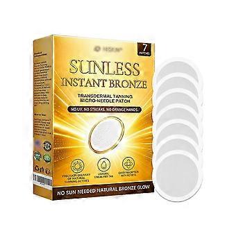 Adesivos bronzeadores transdérmicos sem sol