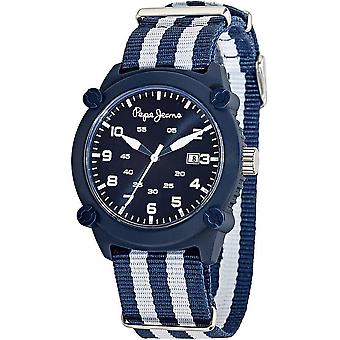 Pepe Jeans Steve Watch for Men Analog Quartz With Nylon Bracelet R2351108006