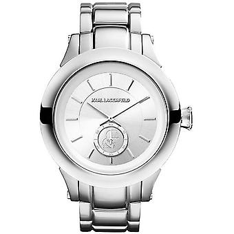 Karl lagerfeld chain watch for Unisex Analog Quartz with stainless steel bracelet KL1203