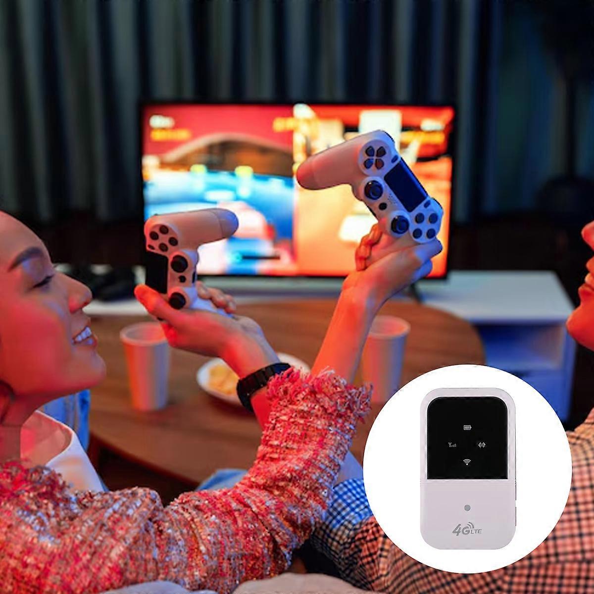Multi-User 4G LTE Portable Hotspot With Extended WiFi Coverage