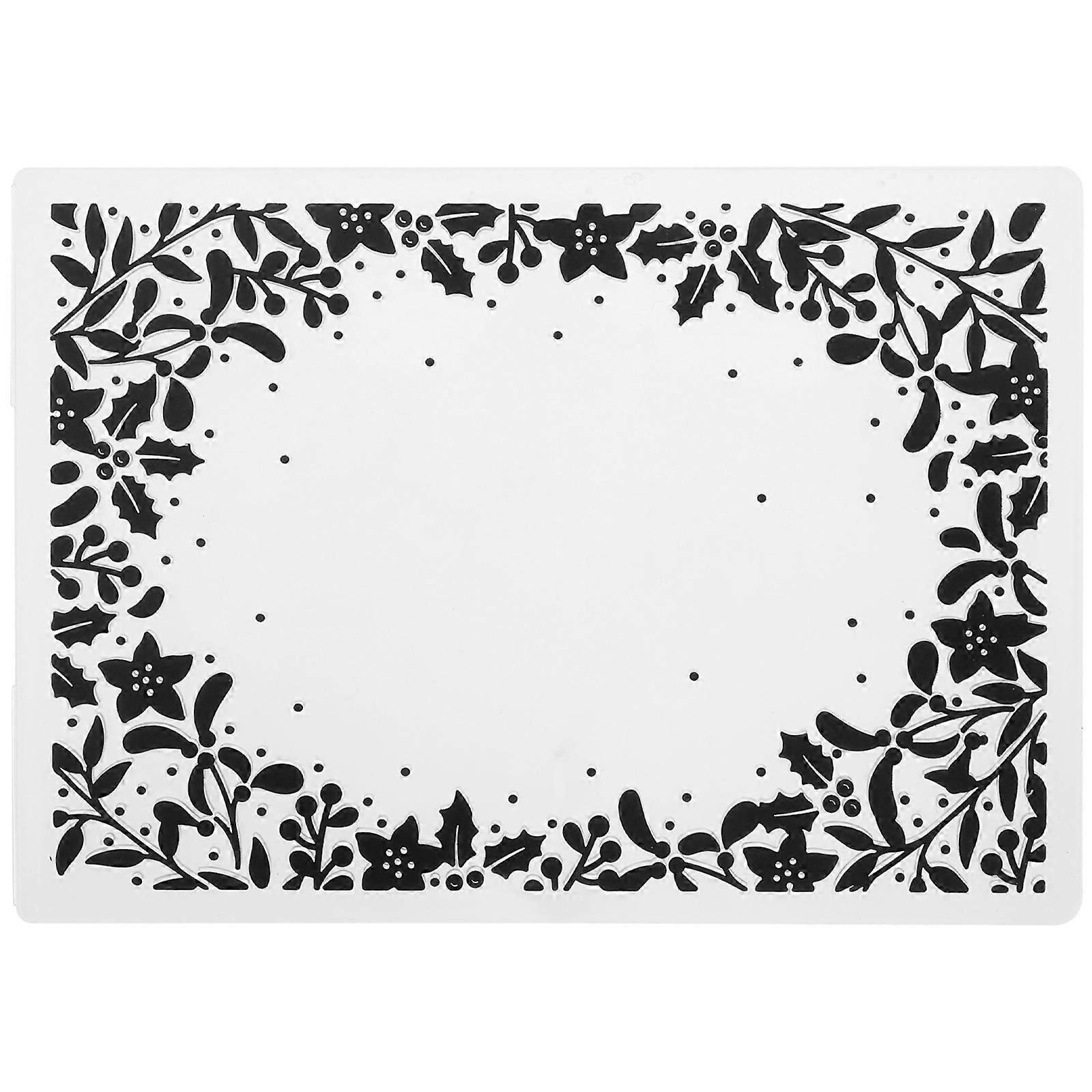 Embossing Folder Plastic DIY Scrapbooking Tool for Decoration