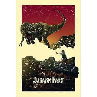 Jurassic Park 90s 1993 Movie Vintage Brain-Teasing Puzzles BD-2752