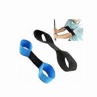 Golf Arm Posture Correction Belt - Elastic Golf Swing Training Arm Band & Strap for Smooth Motion