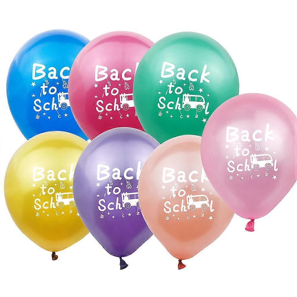 Printed Confetti Latex Balloons